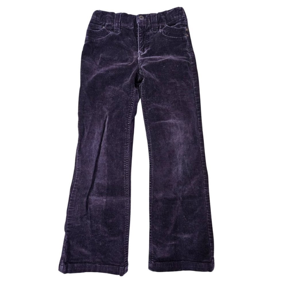 Point Zero Girl 6x Purple Jean Corduroy Wide Leg Pants